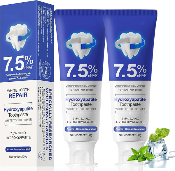 zdiwond 7.5 nHAP Hydroxyapatite Toothpaste - Nano Hydroxyapatite Whiteing Teeth | Enamel Repair