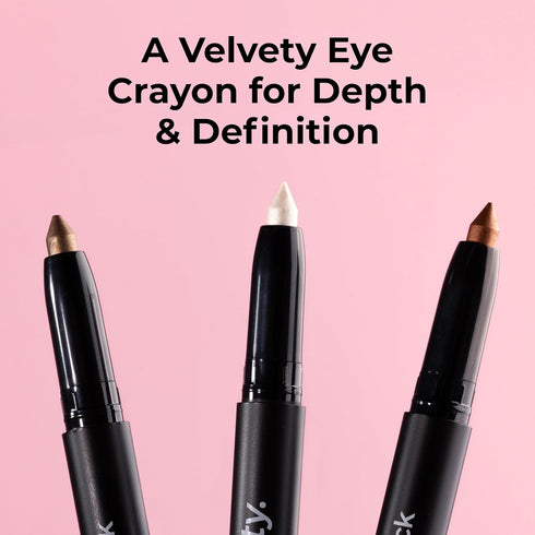 MCoBeauty Eyeshadow Stick, Shimmer Copper, Highly Pigmented, Built-in Sharpener, Vegan Cosmetics