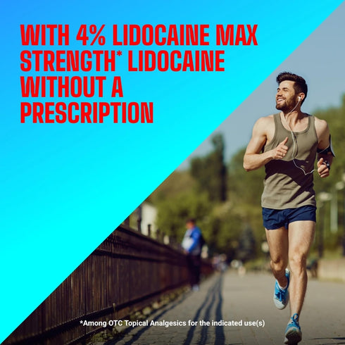 Icy Hot Maximum Strength Lidocaine Pain Relief Liquid - No-Mess Applicator, 2.5 Ounces