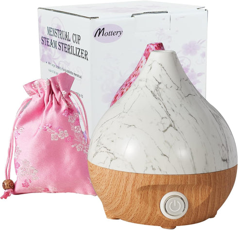 Mottery Menstrual Cups Steamer Machine High Temperature Wash Your Cup 99.9% Dirty 8
