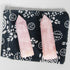 Orientrea Rose Quartz Crystal Wand - 2 Pcs 3.1''-3.5'' Rose Quartz Wands for Heart Chakra Healing