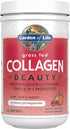 Garden of Life Grass Fed Collagen Beauty - Cranberry Pomegranate, 20 Servings, Collagen Powder for Hair, Skin & Nails