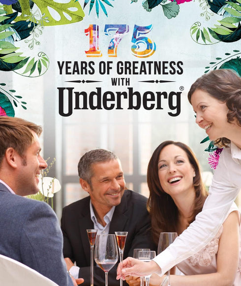 Pack 12 Underberg - One House Bar of Underberg bottles