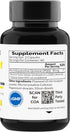 PQQ 40 milligrams - PQQ Supplement, Pyrroloquinoline Quinone, 120 Capsules with Omega 3