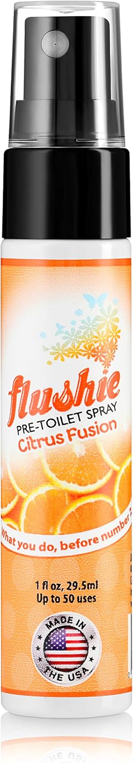 Poop Travel Size Toiletries Bathroom Spray - Toilet Deodorizer, Traveling Essentials, Odor Eliminator