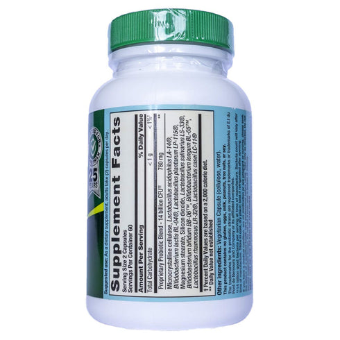 Nutrition Now Pb8 Acidophilus Veg Capsule, 120 ct
