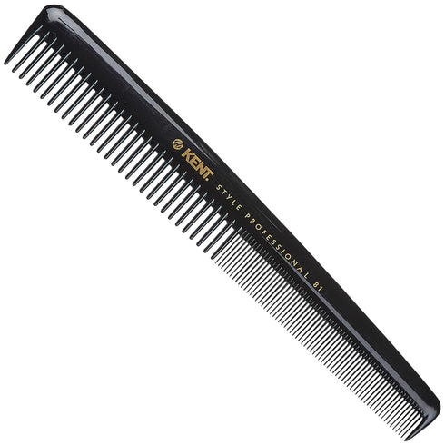 Kent SPC81 Salon-Style Dressing Cutting Comb, Professional Barber Haircut Comb for All Hair Types
