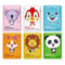 Animal Spa Masks | Character Sheet Masks | Kids Facial Mask | Spa Day Party | Girls Night | 6 Pieces for All Skin Types