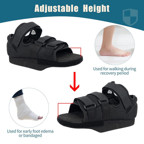 Hammertoe GHORTHOUD Forefoot Off-Loading Post Op Shoe Closed Toe Medical Walking Boot for Broken Toe Orthopedic Foot