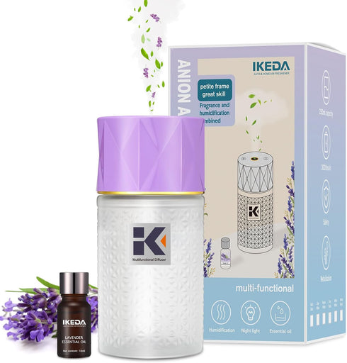 ikeda essoil 250mL Essential Oil Diffuser, Wireless Aromatherapy Oil Diffusers for Small Room, 35