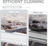YIGAARUI 15 (5PCS) Crevice Cleaning Brush Bathroom Tile Groove Gap Cleaning Brush Premium Crevice Cleaning Tool