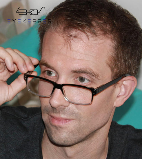 Eyekepper 5 Pack Reading Glasses for Men, Includes Reader Sunglasses, Spring Hinges, +1.75