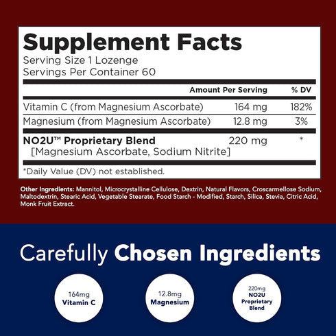 Bryan NITRICEUTICALS Natural Nitric Oxide Supplements for Men & Women, Promotes Blood Circulation & Daily Wellness, 60