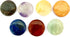 7 Chakra Stones Round Set - Natural Healing Crystals for Reiki, Meditation & Energy Balance, Spiritual Wellness