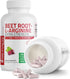 Bronson Beet Root + L-Arginine 2000 MG Nitric Oxide Production Supplement, Non-GMO, 120 Vegetarian Capsules