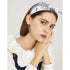Jaciya 6 Pieces Bandana Bow Headbands for Women - Wide Black Headbands for Girls Hair Accessories