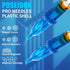 POSEIDON Tattoo Cartridges Needles, 20PCS Disposable #12 Standard Round Shader Tattoo Needle