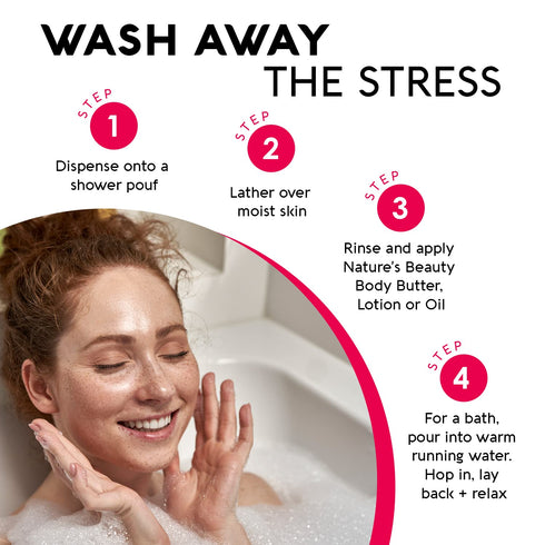 Nature's Beauty Elderberry Eucalyptus Stress Relief Body Wash Multi-Pack - 12 fl oz (2 Pack)