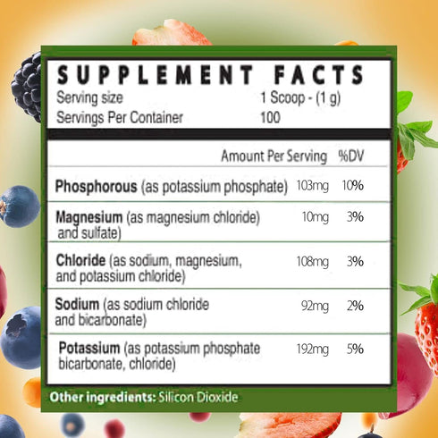 Sports Electrolyte Powder, Sugar Free Hydration Powder, Keto Electrolyte with Vitamins and Minerals