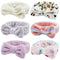 6 Pcs Spa Headband, Soft Coral Fleece Makeup Headband, Face Wash Headband for Shower Skin Care Yoga