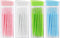 200Pcs Double Head Dental Toothpicks, 50pcs/Box - Plastic Toothpick for Interdental Cleaning