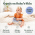 Roobi Unscented Baby Laundry Detergent Sheets for Sensitive Skin, Sustainable for Newborns & Infants, Up to 128 Loads
