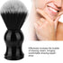 Shaving Brush with Wood Handle - Barber Cleaning Hairbrush Neck Duster for Salon and Home