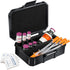 VEEVIIY 3/10/30 ml Peptide Case for Fridge, Room for Syringes and Skin Prep