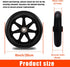 Generic 6-Inch (2pcs 8 Inch) Replacement Wheels for Walkers & Rollators Eco-Friendly Rubber Tire, Wear-Resistant PU