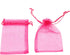 50Pcs Organza Bags 3x4 inch - Small Jewelry Bags Drawstring Mesh Gift Bags for Wedding Party Favors