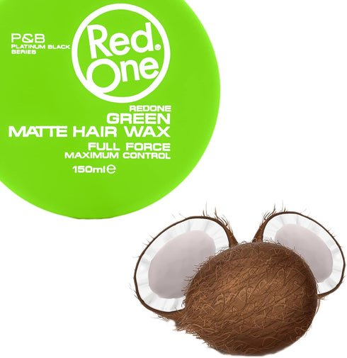 RedOne Matte Hair Wax - Green