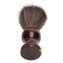 Portable Men Shave Brush, Soft Nylon Shaving Brush with Wood Handle for Shaving