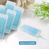 Toothpicks with Bristles, Double-Side Dental Picks, Disposable Plastic Toothpicks, Portable Package (40 Count x 2 Pack)