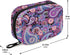 Naanle 7 4.6 3.14 1.88 Inch, Traditional Paisley Flowers Pill Box Day Case Travel Organizer Bag with Zipper Floral