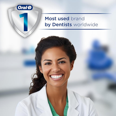 iO2, 3 Oral-B Rechargeable Electric Toothbrush, Cleaning Modes, Automatic Pressure Sensor to Protect Gums, Pure White