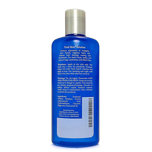 Tend Skin Razor Bump Solution for Ingrown Hair, 8 Oz, Made in USA