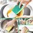 Individually Wrapped Sponges, Kitchen Dishwashing Sponge Bulk, Non Scratch Dishes Scouring Pad Dishcloth, Odor-Free Sponge Wipes for Household Cleaning Dishes Travel Apartments (30 Pack) by Terdey