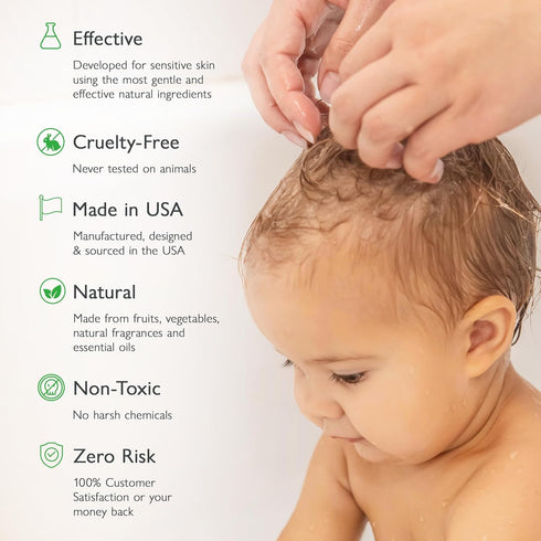 SoCal Suds & Company Organic Baby & Kids Conditioner, Gentle Natural Vitamin Rich, Orange Vanilla, 12oz