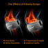 IPOW 2 Pack Thickened Knee Strap, Adjustable Patellar Tendon Support Brace for Pain Relief in Basketball, Running,