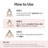 PESTLO Baby Collagen Glow Mask, Korean Peel Off Mask with Vegan Collagen for Elasticity and Firmness