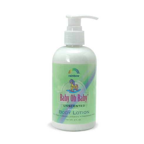 Rainbow Research Baby Oh Baby Body Lotion, Unscented, 8 Oz