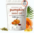 KITABIO Pumpkin Seed Oil, Pumpkin Seed Oil Capsules with Saw Palmetto | 3000mg