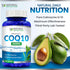Generic Natural Coq10 200mg Vitamin, 200 Capsules - Quick Absorption, Gluten Free & Non-GMO