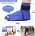 Hilph Large Foot Ice Pack Wrap - Reusable Full Coverage Ankle Heels Ice Cold Pack for Feet Injuries, Foot Pain Relief,