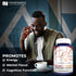 Nootropics Depot Caffeine and L-Theanine Capsules | 60 Pills | 100mg Caffeine, 200mg L-Theanine | Energy Booster