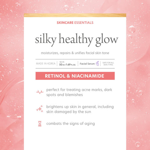 Retinol and Niacinamide Face Serum, Treats Blemishes, Acne Marks & Dark Spots, Brightening & Anti-Aging Facial Serum,