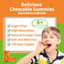 Gummies Gummies B6, D3 120ct Magnesium for Kids - Magnesium Glycinate Supplement with L-Theanine, Vitamin for Adults