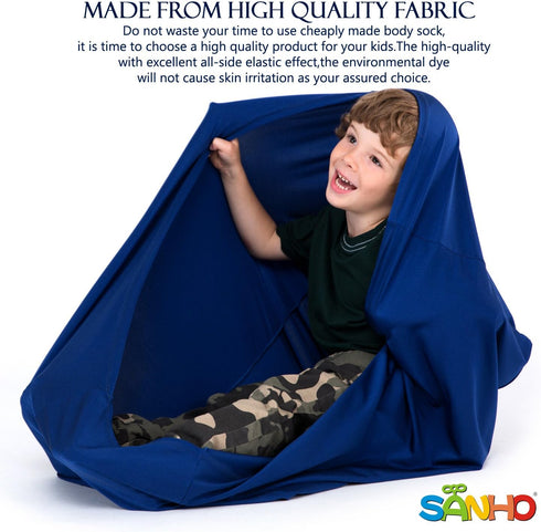 Height:35"- 59" SANHO Dynamic Movement Sensory Sock, Body Sock, Toys for Autistic and Sensory Processing Disorders
