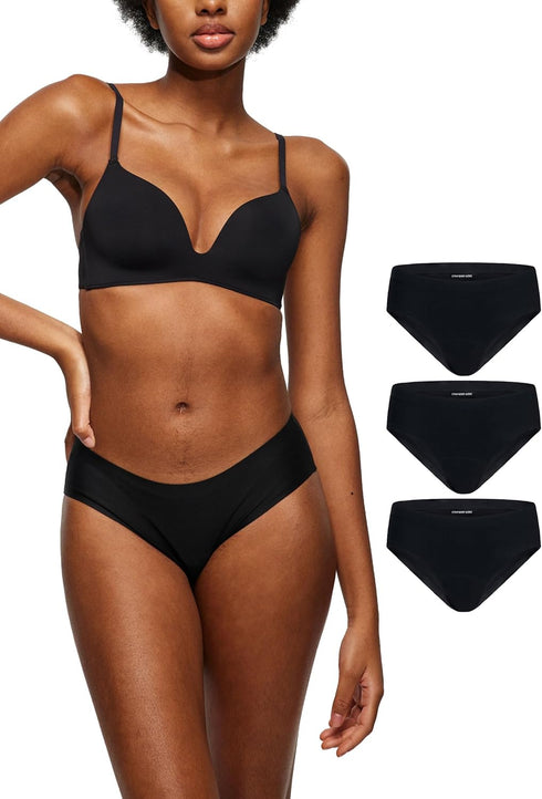 LEAKPROOF2.0 Seamless Bikini Period Underwear for Women | Period Panties Holds 6
