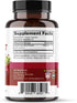 healblend Organic Nitric Oxide Beet Root Capsules 1300mg - Nitric Oxide Booster, Support Immune System - 120 Count